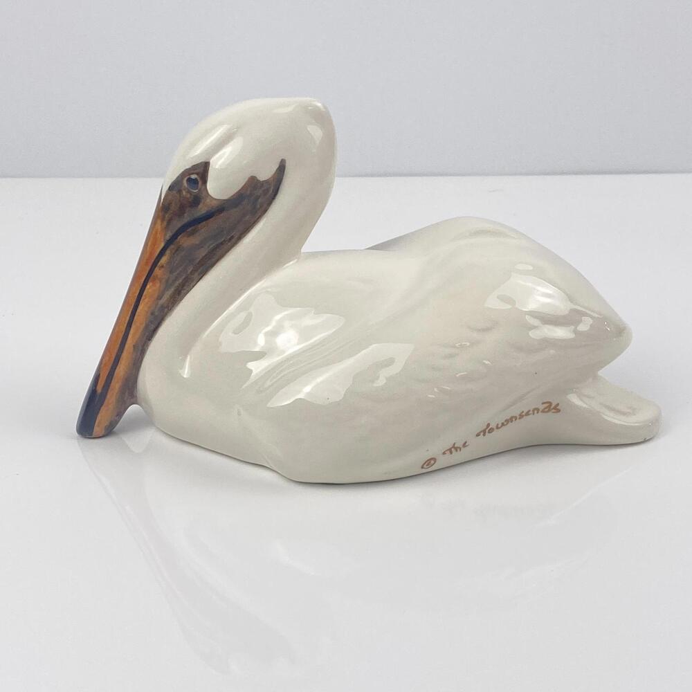 Beautiful Handcrafted Ceramic Pelican Figurine